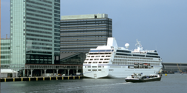 amsterdam cruise port map