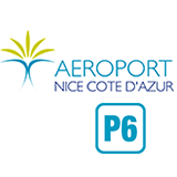 Parcheggio Ufficiale dell'aeroporto Nice Côte d'Azur – P6 – Lunga sosta