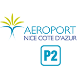 Parcheggio Ufficiale dell'aeroporto Nice Côte d'Azur – P2 – Accesso diretto
